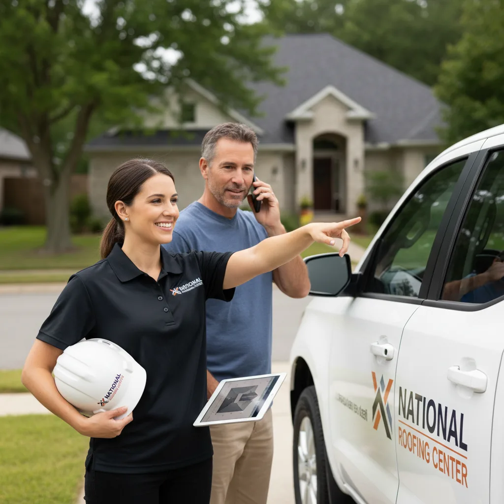 National Roofing Center customer support in Roberts